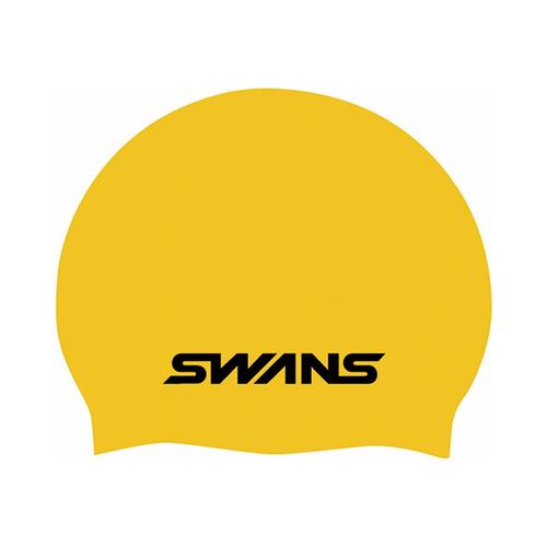 日本直邮SWANS 硅胶帽游泳帽眼镜帽 SA7-Y新款 - 图0