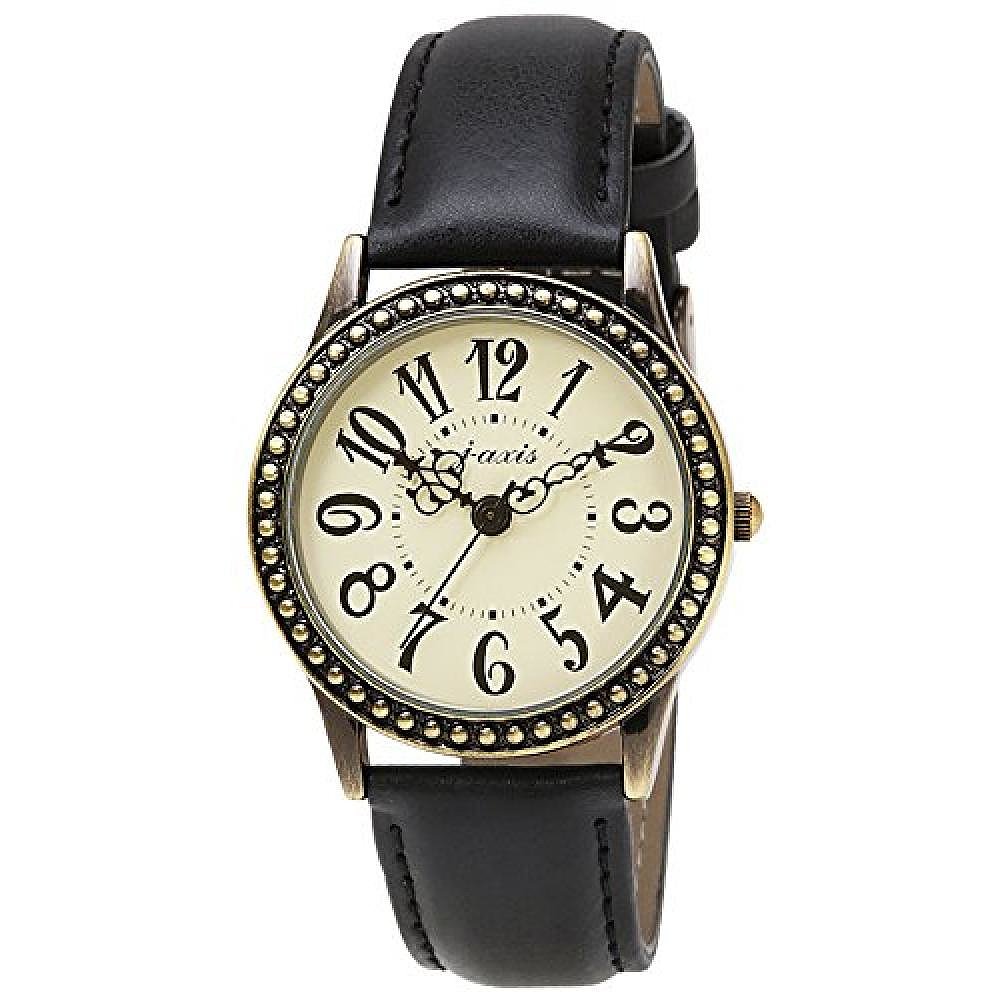 天猫国际日本直购日本直邮J·AXIS日韩腕表经典设计手表HL130-BK黑色男士腕表2