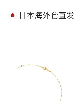 日本直邮日潮 4℃ K10黄金项链 112516123001紫水晶渐变礼物