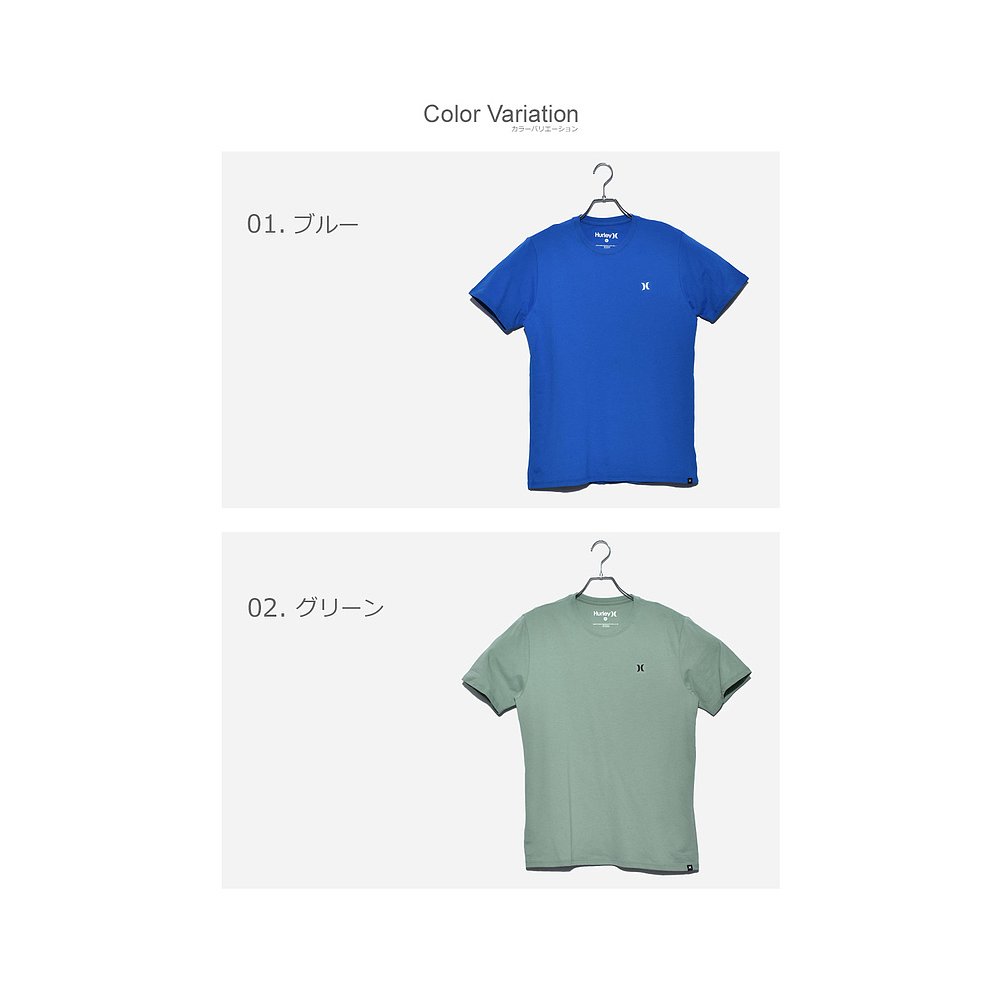 日本直邮 T恤男式哈雷T恤 HURLEY DRI-FIT Staple Icon反光 CN52-图0
