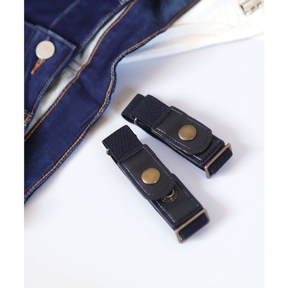 日本直邮florge 可调节腰围弹力短裤橡胶腰带2件套装 [FL8218EW07,淘宝优惠券,粉丝福利购,淘宝优惠卷