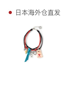 日本直邮LOTUS PINK 女士 多趣味 charm 编织手链【付后1h可退】
