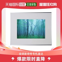 (Japan Direct Mail) Ken High Photo Frame Gallery Width 4 Cut Acrylic Aluminum Photo Frame Silver Japanese Made AGY-W4 -