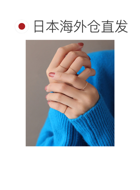 日本直邮Lilas 女士 K10黄金 简约磨砂工艺戒指 25111202434070