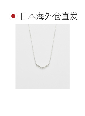 日本直邮agete 阿卡朵 女士 银饰项链 透雕简约设【付后1h可退】