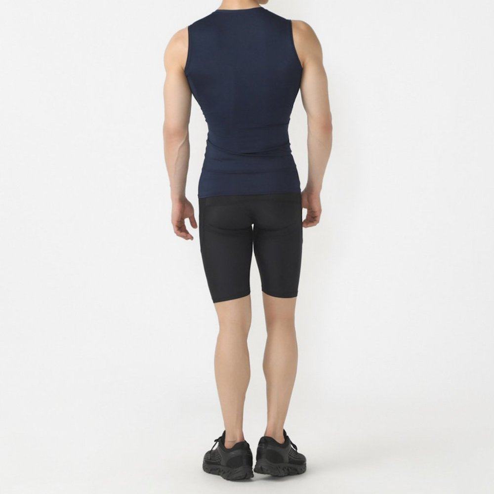 日本直邮TIGORA 男士iCOOL无袖压缩内衣上下套装 紧身衣训练服,淘宝优惠券,粉丝福利购,淘宝优惠卷