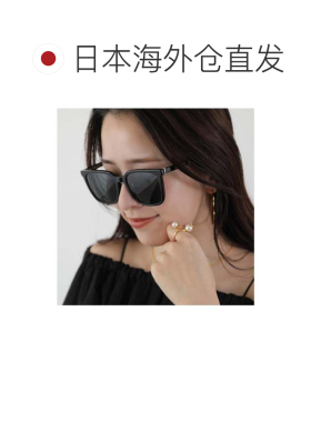 日本直邮SAINT LAURENT 太阳镜 SL M146/K 威灵顿型 001 黑 黑 黑