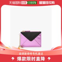 Japan Direct Mail Agnes B Lady Multicolored Pocket Cortex Fragmented Bag Functional Design Main Storage