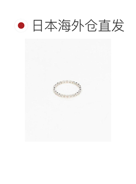 日本直邮MALUS 女士 925银钻石密镶戒指 1188428100007
