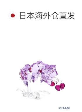 日本直邮施华洛世奇兰花 SWV5-520-373 21SS 施华洛世奇花雕像物