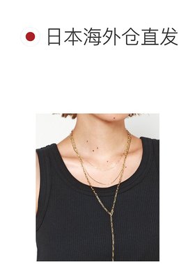 1h可退 日本直邮Garden of Eden 女士 9K金 方形链条 项链 40cm 2