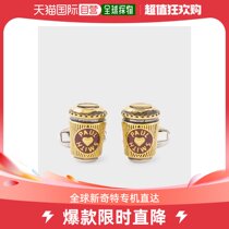 Japan Direct Mail Paul Smith Mens Coffee Cup Patterned Cuff Alloy Material Attached Gift Box