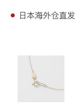 日本直邮日潮 agete 阿卡朵K18手链黄色 均码戒指饰品珠宝