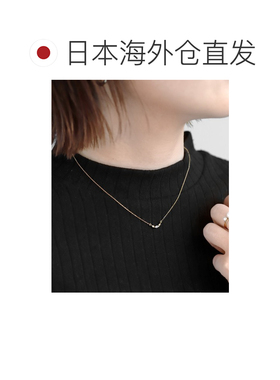1h可退 日本直邮ANE MONE 女士闪耀水钻项链 DG340092N吊坠
