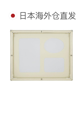 日本直邮LADONNA精美简约 室内装饰相框 白色203×254mm