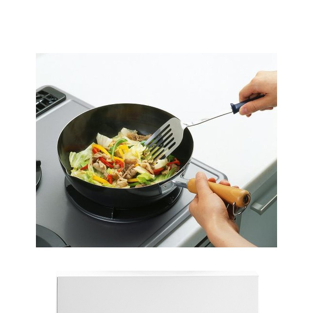 【日本直邮】Yoshikawa吉川 天妇罗锅 3808777兼用炒锅24cm黑色 - 图3