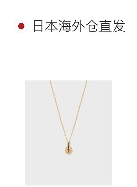 1h可退 日本直邮NOJESS 女士K10红宝石项链 配饰钻石 简洁设计 适