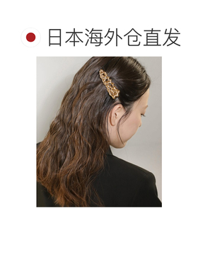 ANE MONE 女士金属质感发夹 设计感造型 复古光泽【付后1h可退】