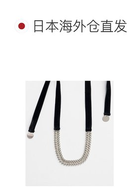 1h可退 日本直邮PRANK PROJECT 女士骨链式绒面 choker项链 31251