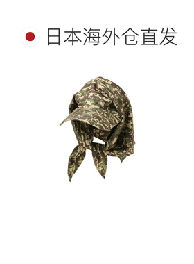 日本直邮BEAMS 男士 数码迷彩方巾帽 11412588023【付后1h可退】