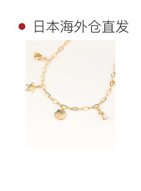 1h可退 日本直邮Ray BEAMS 女士海洋贝壳珊瑚吊坠项链 6144188367