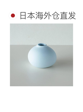 【日本直邮】TAMAKI 花基 时尚 可爱 简约 陶瓷 蓝色 9.5 x 7cm A