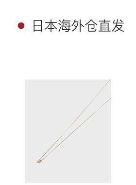 日潮跑腿COCOSHNIK 蜜色切割球形方形滑轨项链  70