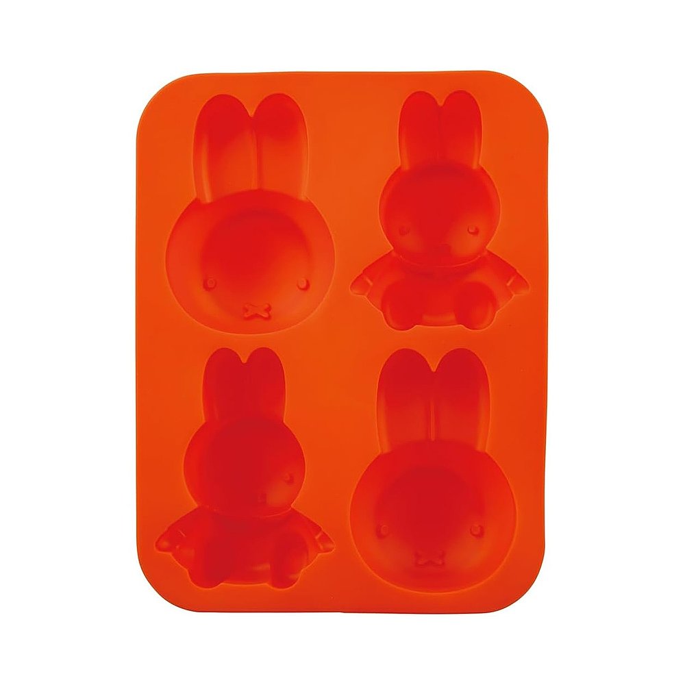 【日本直邮】Skater斯凯达 硅胶蛋糕点心模具4个 米菲兔SLM4-A - 图0