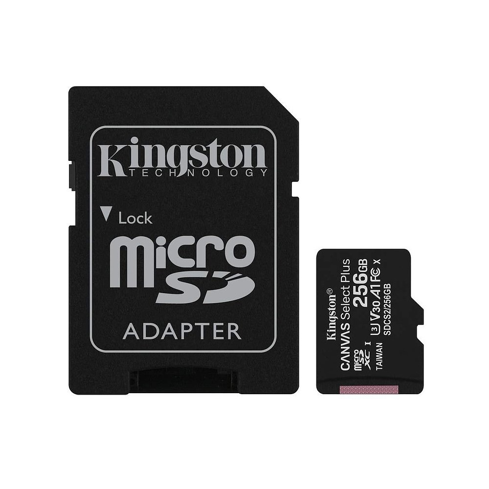 【日本直邮】金士顿microSD 256GB大100MB/ SDCS2/ 256GB-图0