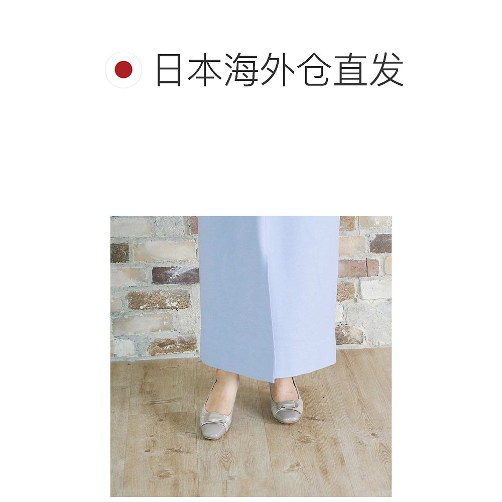 【日本直邮】Riz raffinee [高性能] Square Drape Pumps（米色金 - 图1