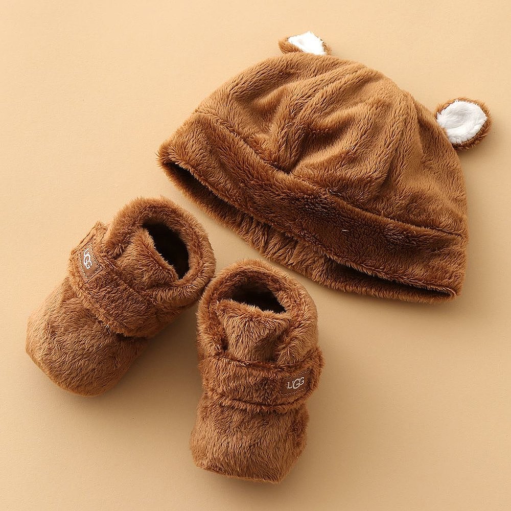 日本直邮UGG BABY UGG 婴儿鞋针织帽 2件套 BIXBEE AND BEANIE 11