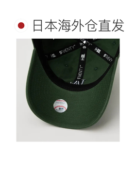 日本直邮NEW ERA MLB水洗字母9TWENTY洛杉矶道奇队深绿色帽子