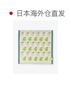 日本直邮Afternoon Tea 提花方巾 迷你青苹果毛巾 【付后1h可退】