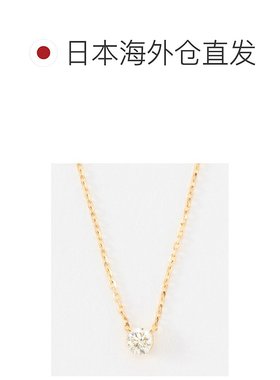 1h可退 日本直邮agete 阿卡朵 agete 女士K18钻石项链 优雅精致 0
