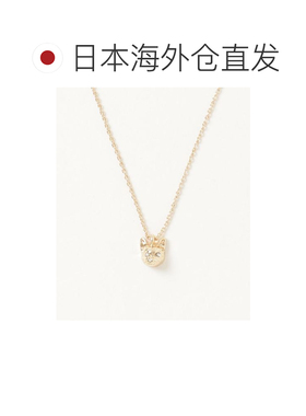 1h可退 日本直邮Ray BEAMS女士猫咪图案金色项链 61441847847