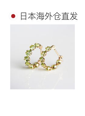 日本直邮cui-cui 10K黄金 黄色 天然橄榄石 七石 【付后1h可退】
