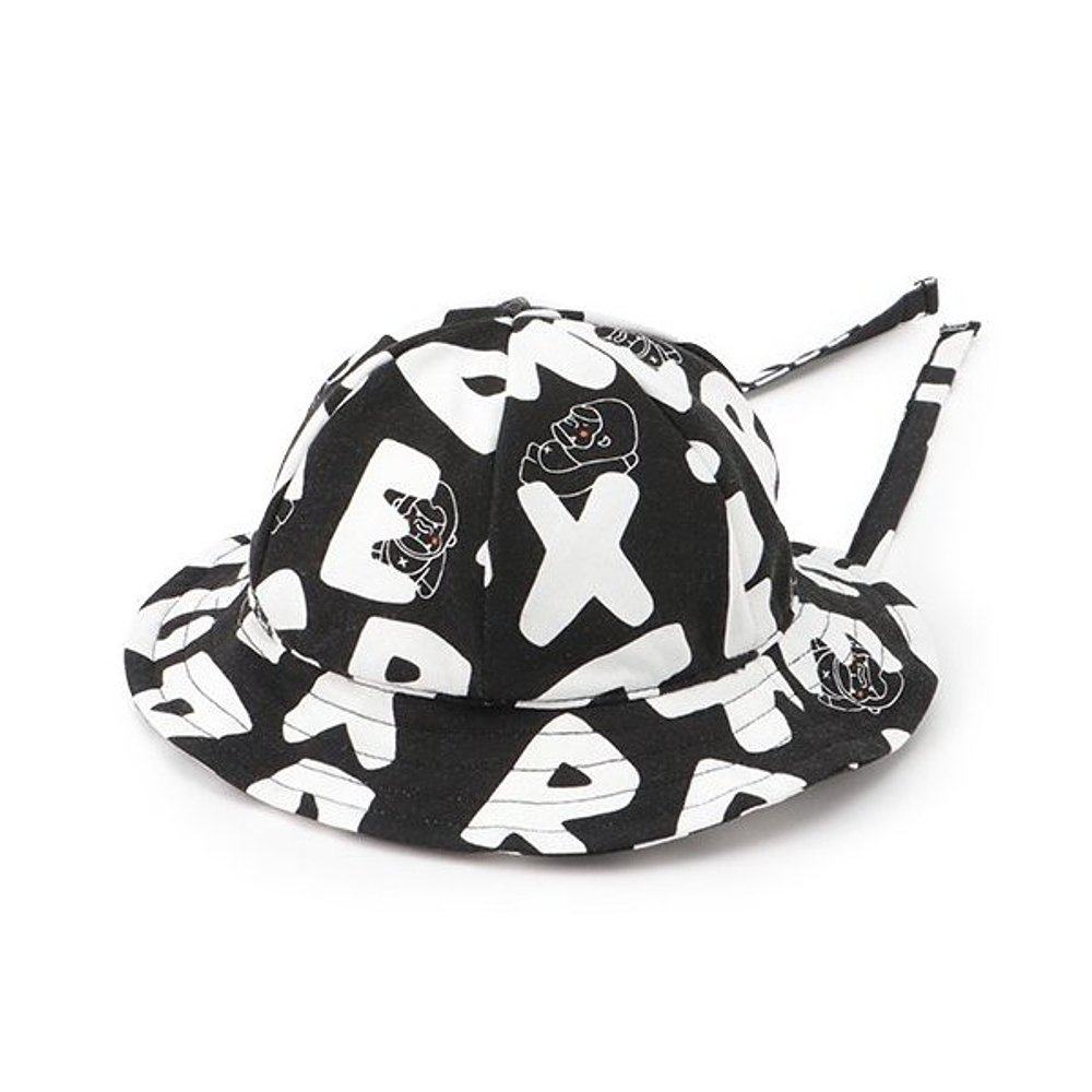 1h可退 日本直邮XLARGE KIDS 儿童全印花趣味大猩猩婴儿帽 945250,淘宝优惠券,粉丝福利购,淘宝优惠卷