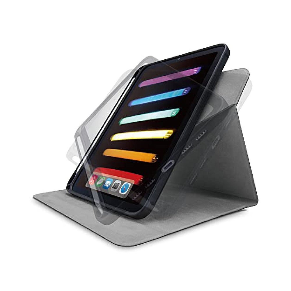 【日本直邮】Elecom宜丽客 iPad mini6保护套 黑TB-A21SSA360BK - 图0