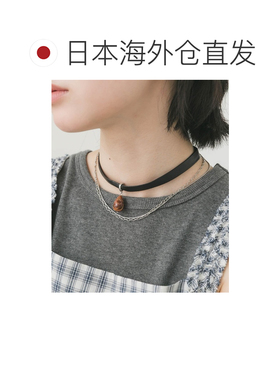 日本直邮SMELLY 女士 仿皮叠层吊坠项链 SM263302241018