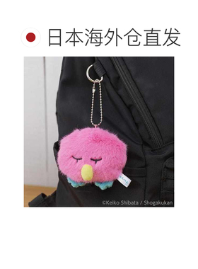日本直邮Tsunhen-chan吉祥物毛绒玩具2 Ensky迷你毛绒球链绘本角