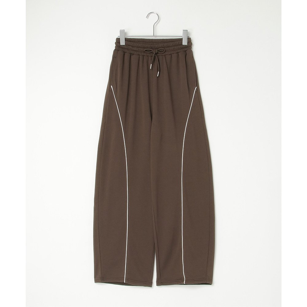 1h可退 日本直邮VENCE EXCHANGE 女装 迷你绒布拼色线条曲线休闲 - 图2