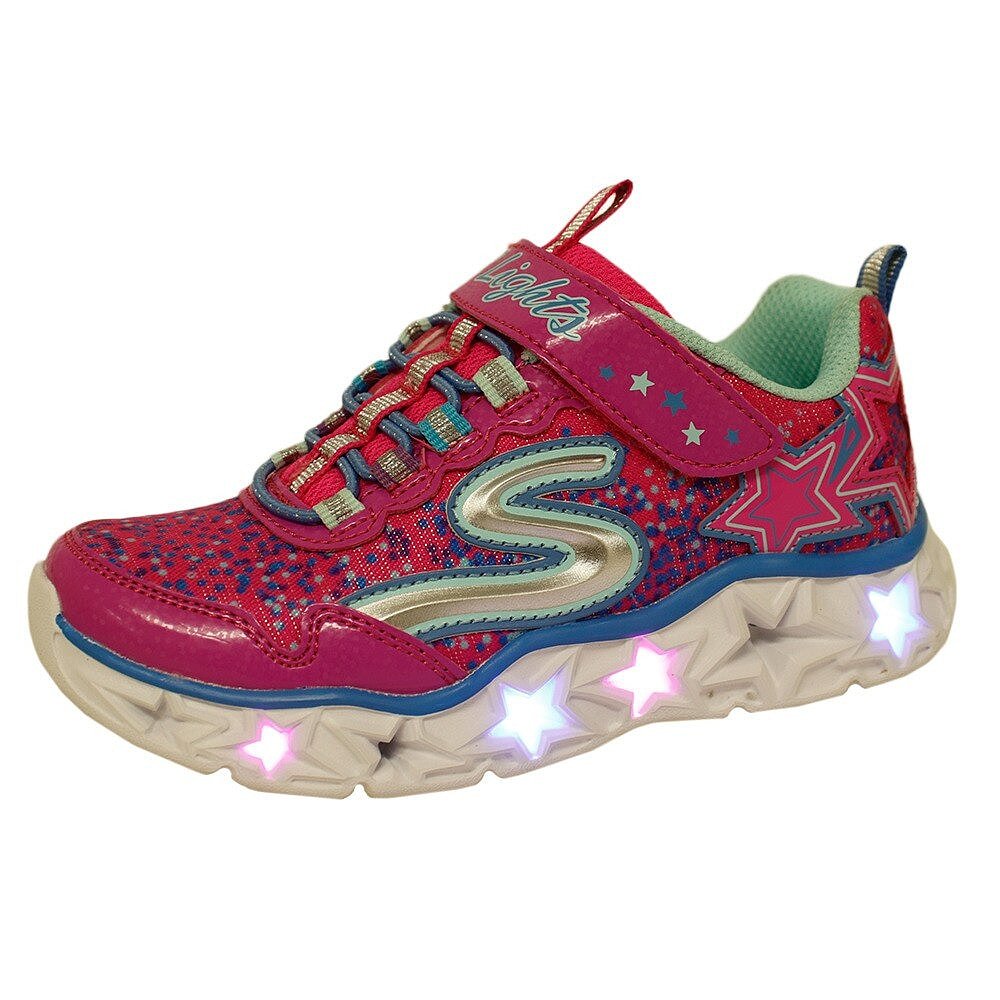 日潮跑腿SKECHERS斯凯奇儿童运动鞋 少年 Galaxy Lights 10920L-N - 图2