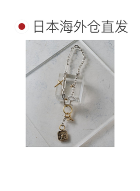 日本直邮Lui's FEMME 女士 多 charms 金属链式项链支付后1h可退