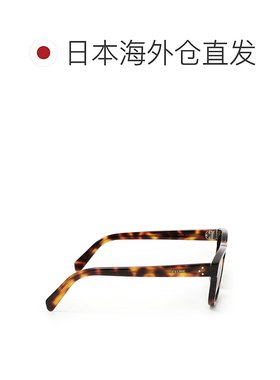 日本直邮Celine 男士棕色太阳镜4s233 cplb 19hw 黑色镜框42 码 [