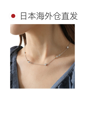 日本直邮TORY BURCH DELICATE KIRA 珍珠密镶项链176867女士双T款