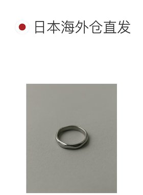 1h可退 日本直邮SMELLY 男士 Surgical Stainless 不对称切割戒指