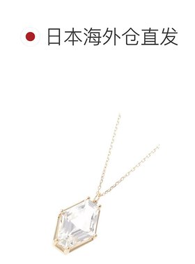 日潮跑腿COCOSHNIK K10 白色托帕石六角形切割项链 405-31827吊坠
