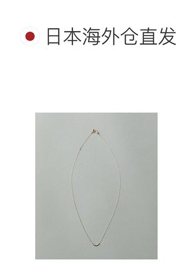 1h可退 日本直邮ete 女士K10黄金层叠新月项链 优雅时尚设计 适合