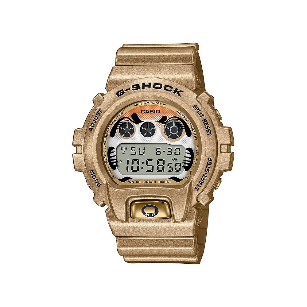 【日本直邮】G Shock卡西欧手表男款抗震运动表金色DW-6900GDA-图0