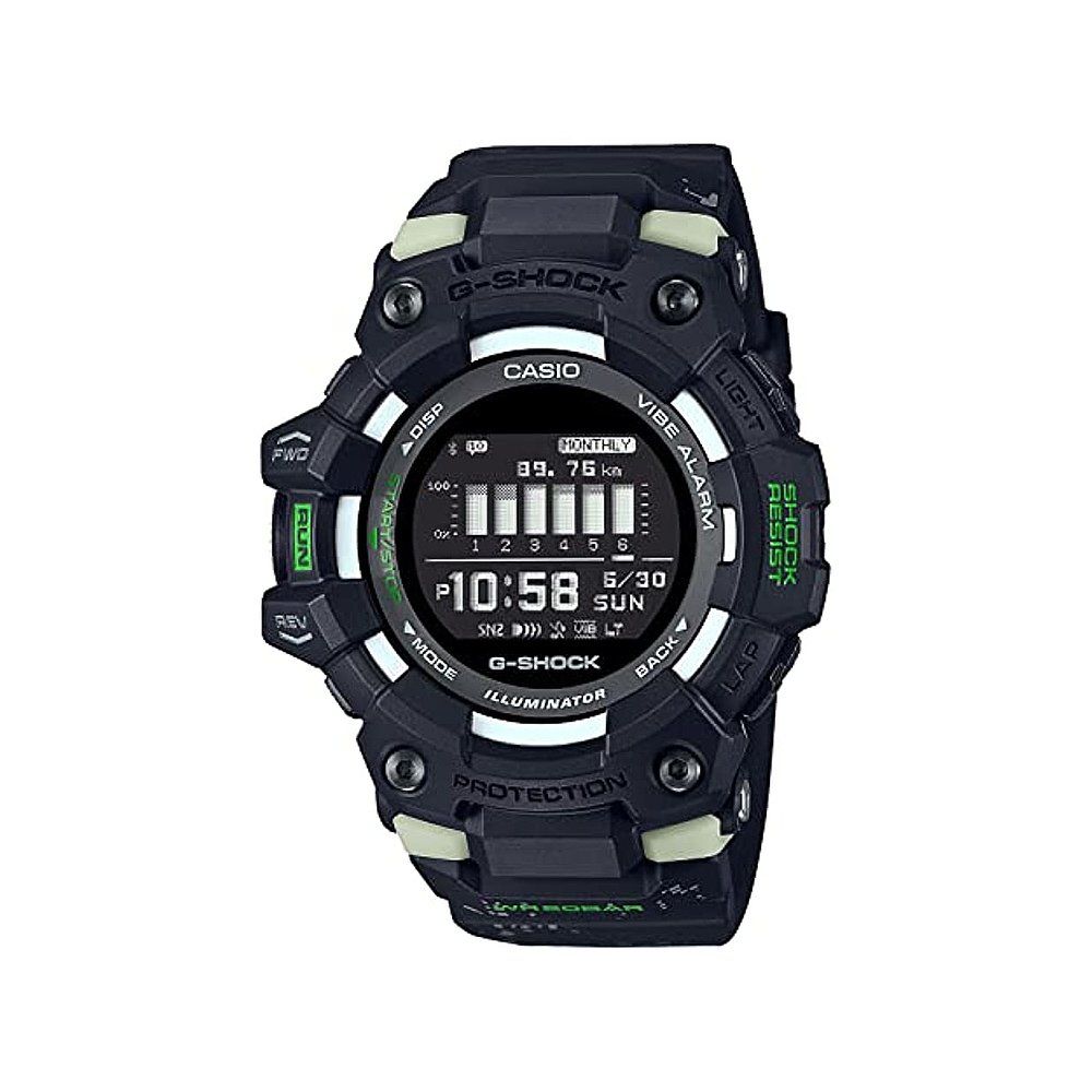 【日本直邮】G Shock卡西欧手表男款运动表带蓝牙黑色GBD-100LM-图0